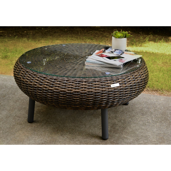 Tortuga Outdoor Outdoor Wicker Coffee Table & Reviews Wayfair Canada